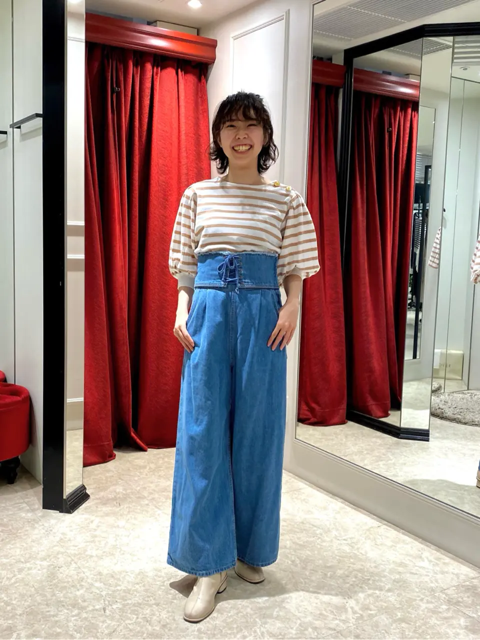 GRACE CONTINENTAL Abe コーディネート画像