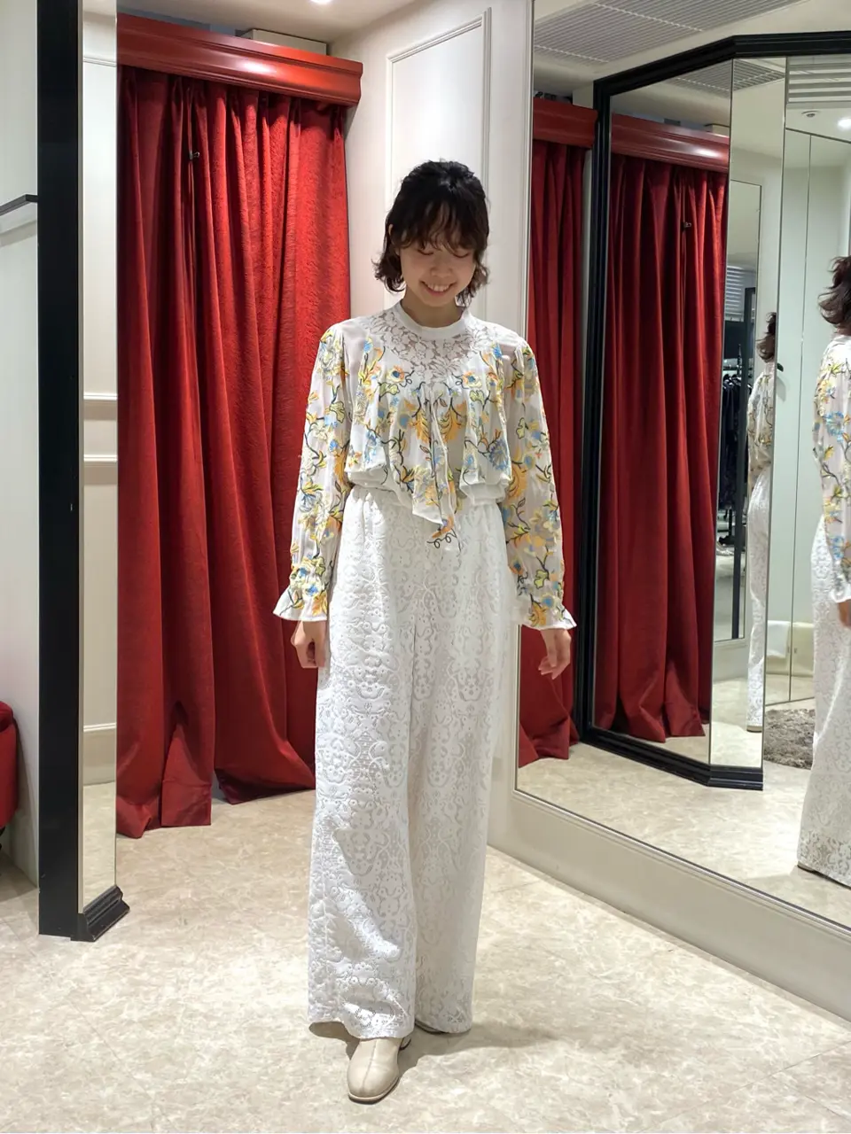 GRACE CONTINENTAL Abe コーディネート画像