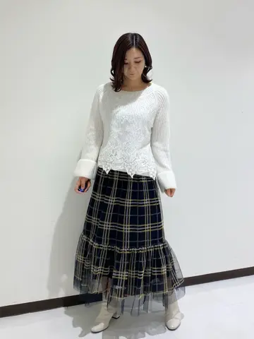 GRACE CONTINENTAL MOMOKO コーディネート画像