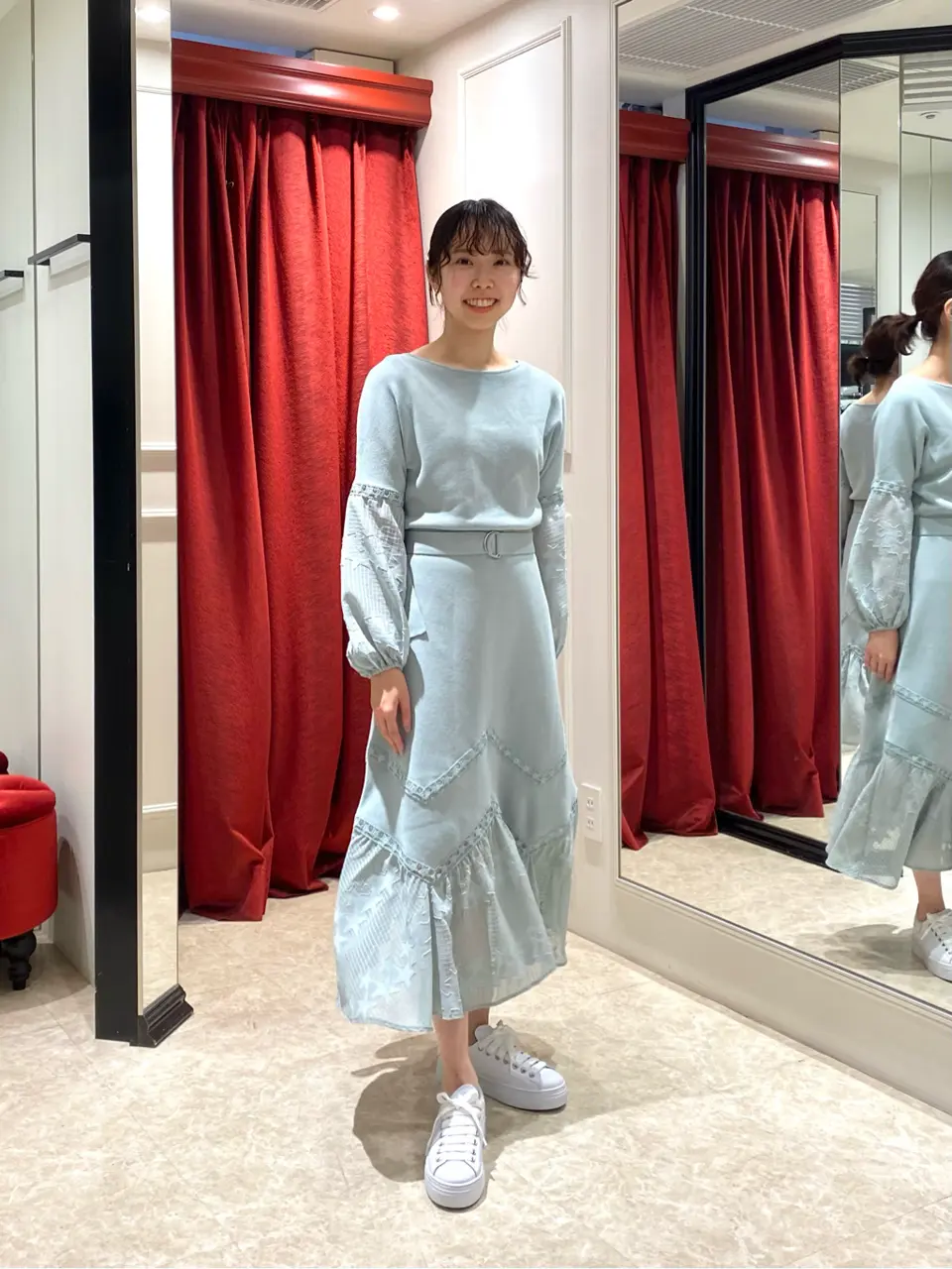 GRACE CONTINENTAL Abe コーディネート画像