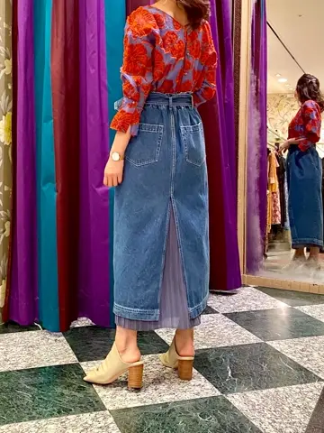 GRACE CONTINENTAL MORITA AI コーディネート画像