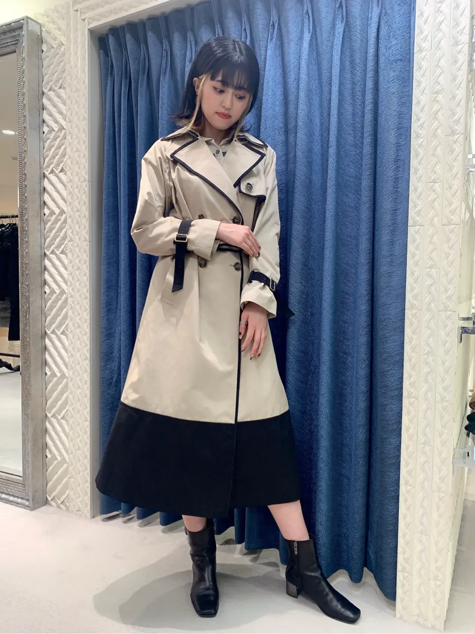 GRACE CONTINENTAL yoshi コーディネート画像