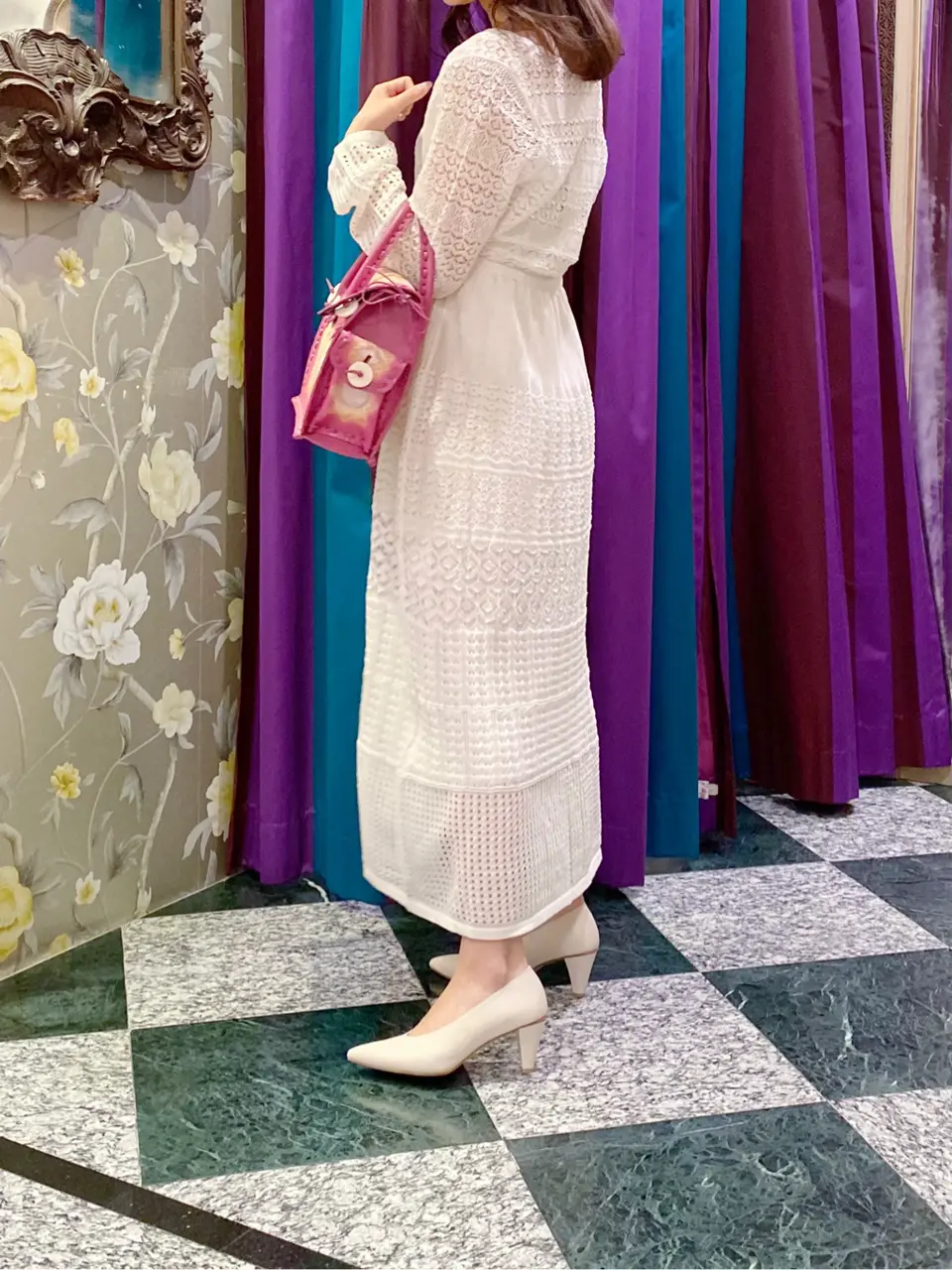 GRACE CONTINENTAL MORITA AI コーディネート画像