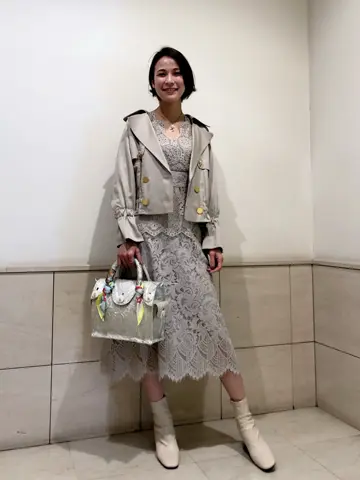 GRACE CONTINENTAL 亀田 未希 コーディネート画像