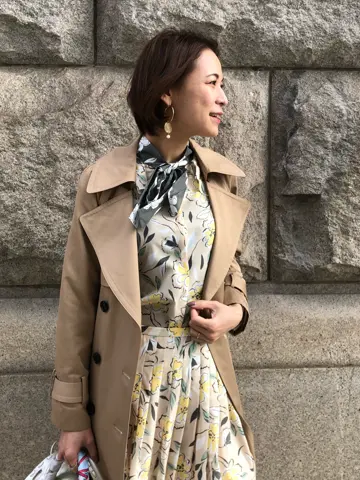 GRACE CONTINENTAL 亀田 未希 コーディネート画像