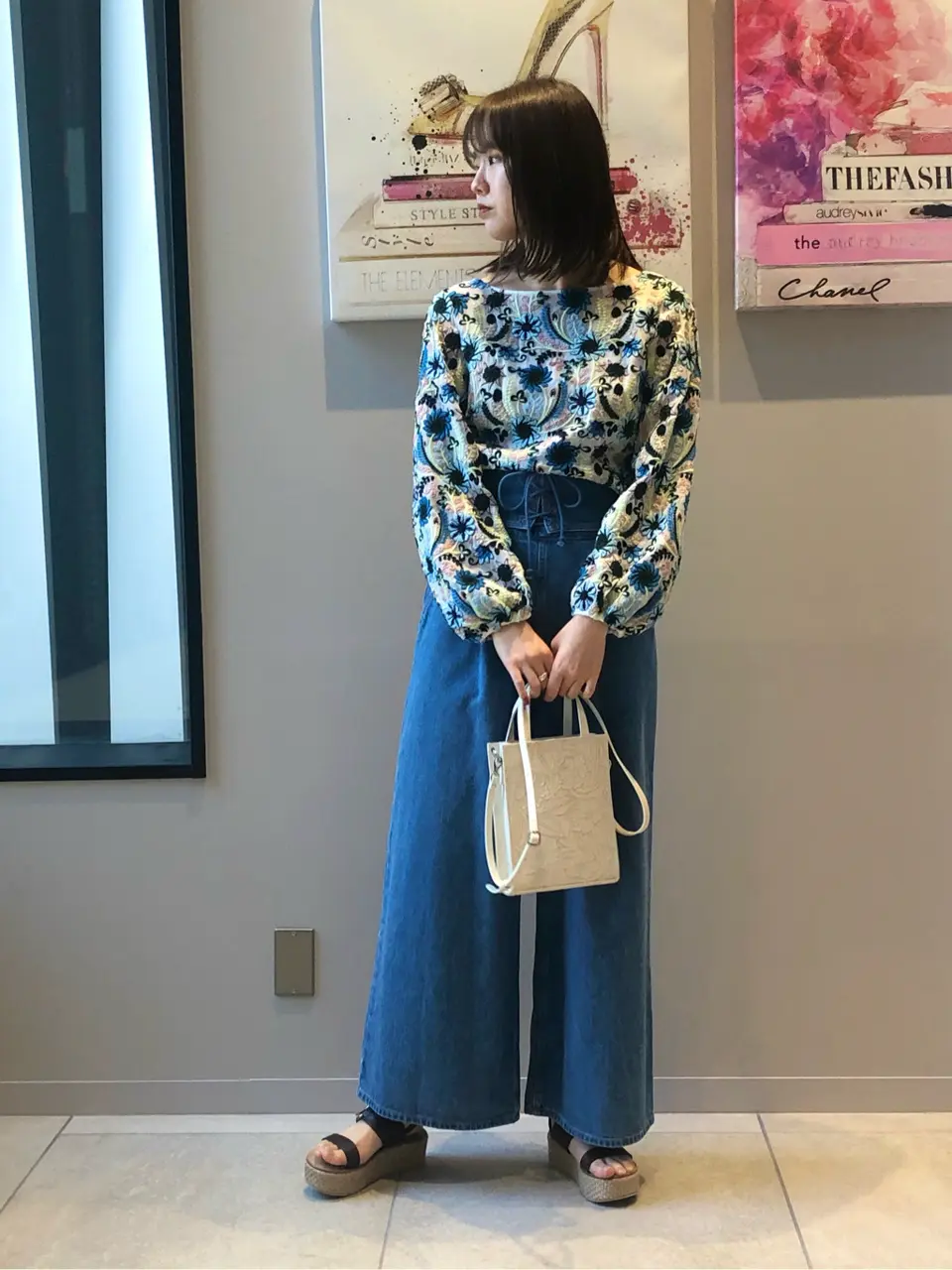 GRACE CONTINENTAL 伊藤　静華 コーディネート画像