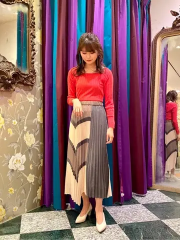 GRACE CONTINENTAL MORITA AI コーディネート画像