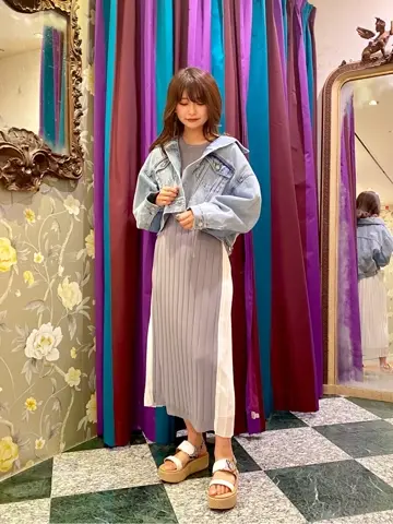 GRACE CONTINENTAL MORITA AI コーディネート画像