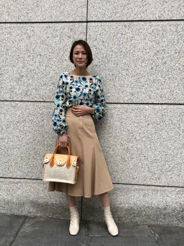 GRACE CONTINENTAL 亀田 未希 コーディネート画像