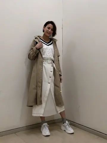GRACE CONTINENTAL 亀田 未希 コーディネート画像