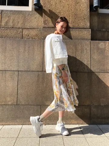 GRACE CONTINENTAL 亀田 未希 コーディネート画像