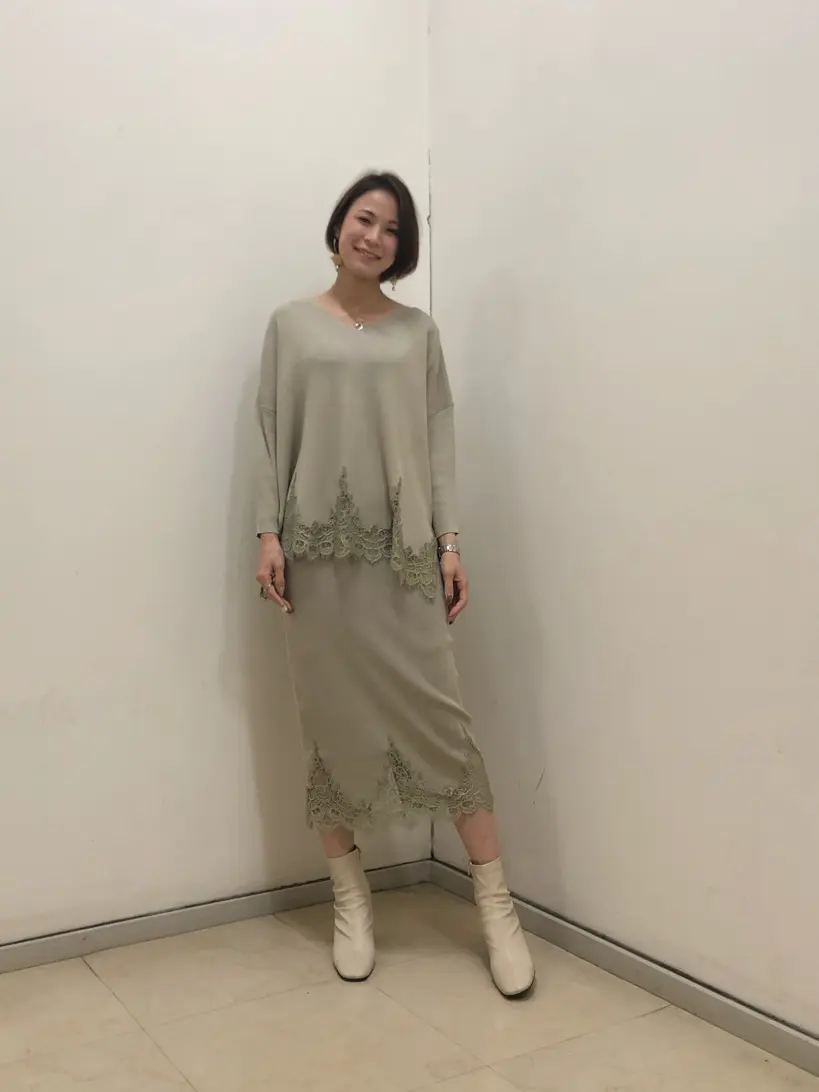 GRACE CONTINENTAL 亀田 未希 コーディネート画像