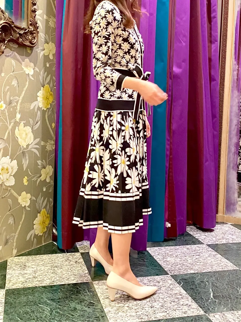 GRACE CONTINENTAL MORITA AI コーディネート画像