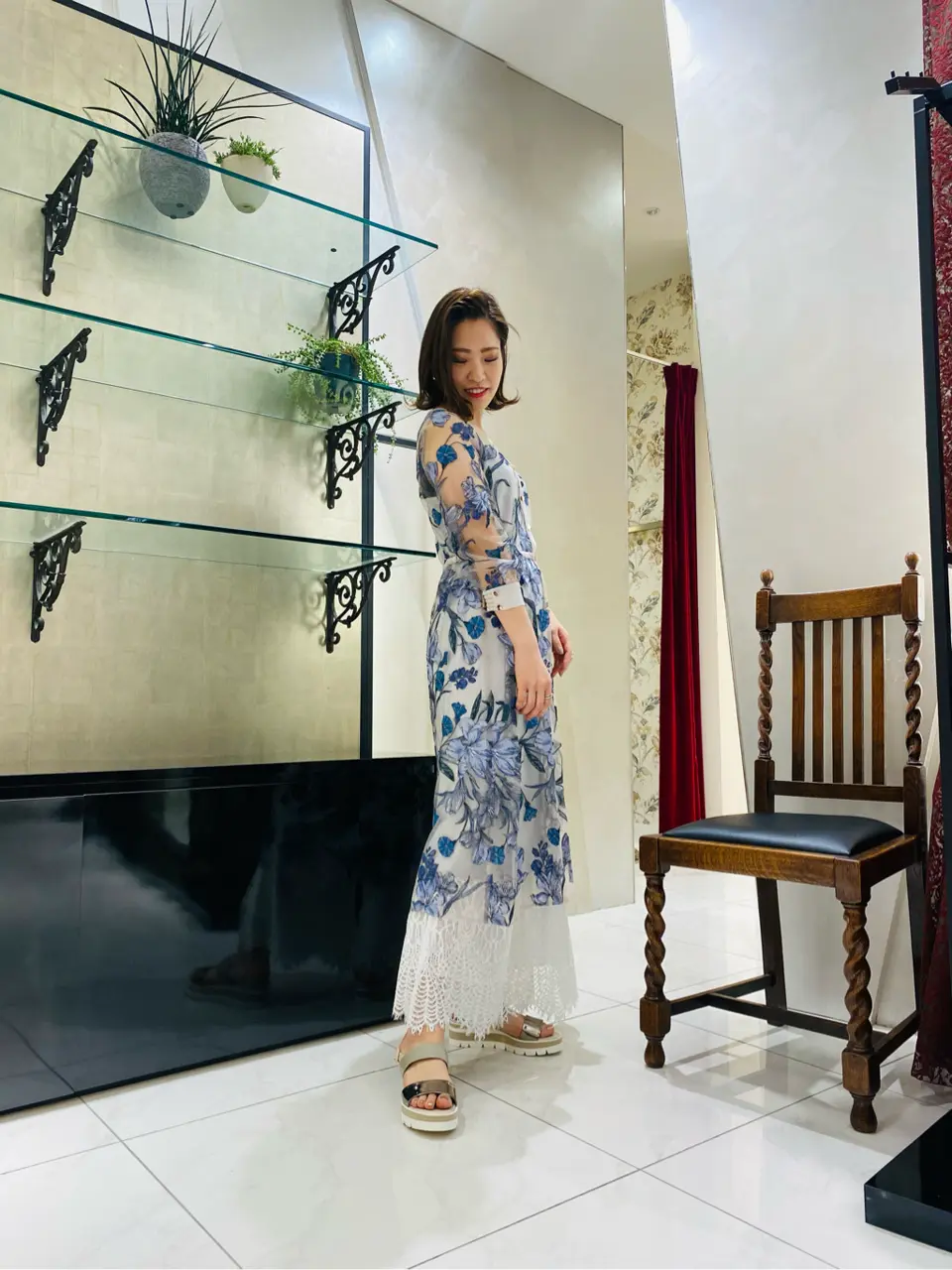 GRACE CONTINENTAL miyata コーディネート画像