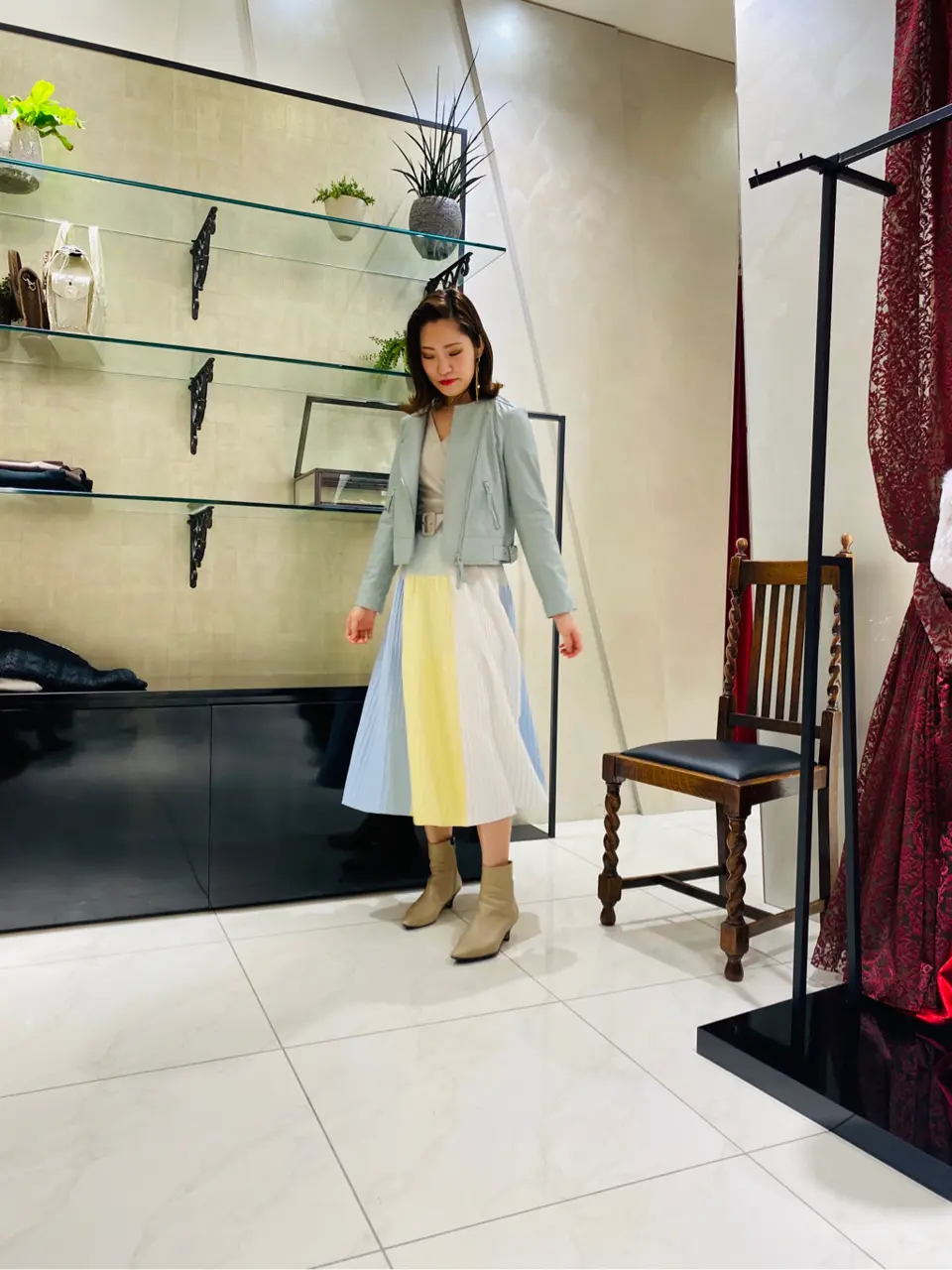 GRACE CONTINENTAL miyata コーディネート画像