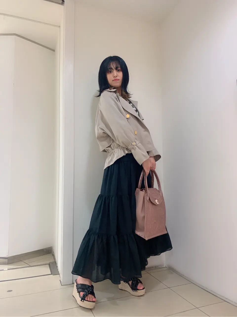 GRACE CONTINENTAL yoshi コーディネート画像