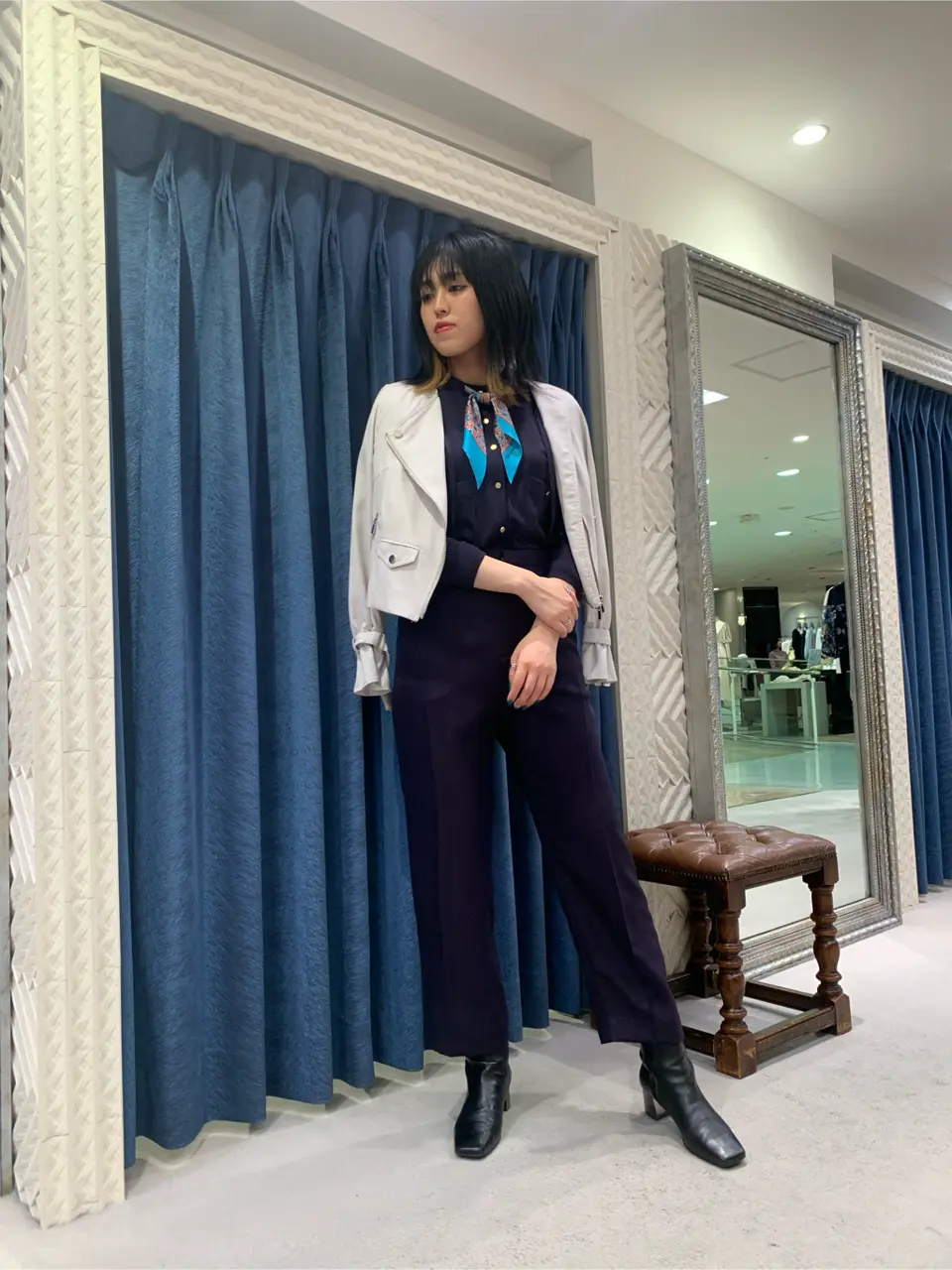 GRACE CONTINENTAL yoshi コーディネート画像