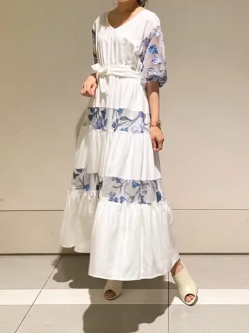 GRACE CONTINENTAL MORITA AI コーディネート画像