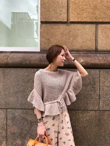 GRACE CONTINENTAL 亀田 未希 コーディネート画像