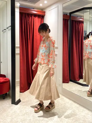 GRACE CONTINENTAL Abe コーディネート画像