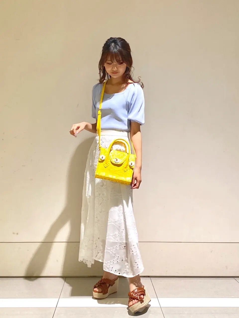 GRACE CONTINENTAL MORITA AI コーディネート画像