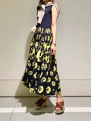 GRACE CONTINENTAL MORITA AI コーディネート画像