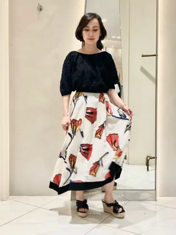 GRACE CONTINENTAL okunaka_desu コーディネート画像