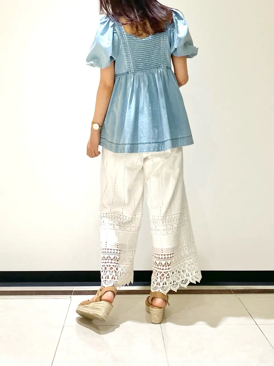 GRACE CONTINENTAL MORITA AI コーディネート画像