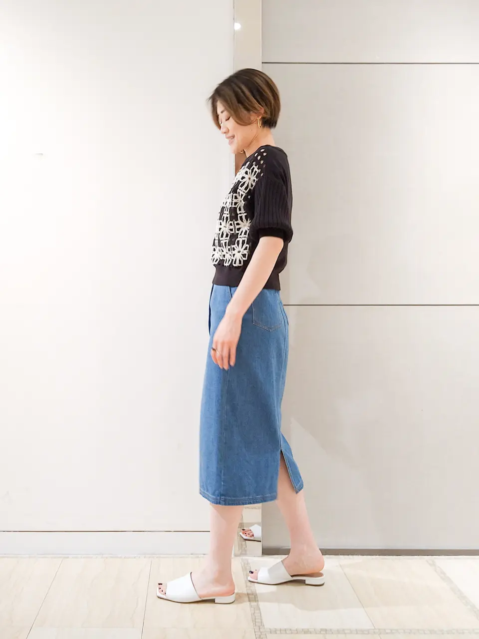 GRACE CONTINENTAL 今野　志保 コーディネート画像