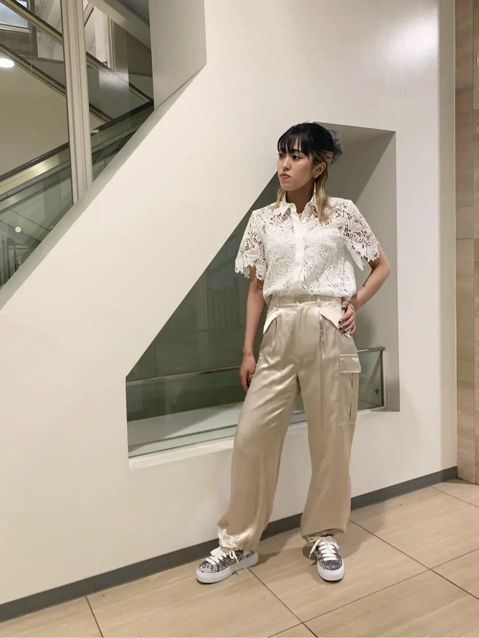 GRACE CONTINENTAL yoshi コーディネート画像