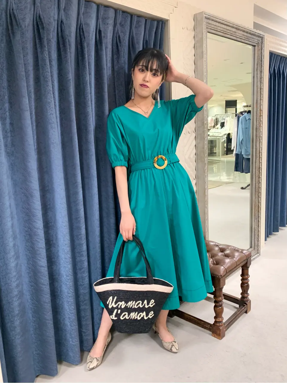 GRACE CONTINENTAL yoshi コーディネート画像