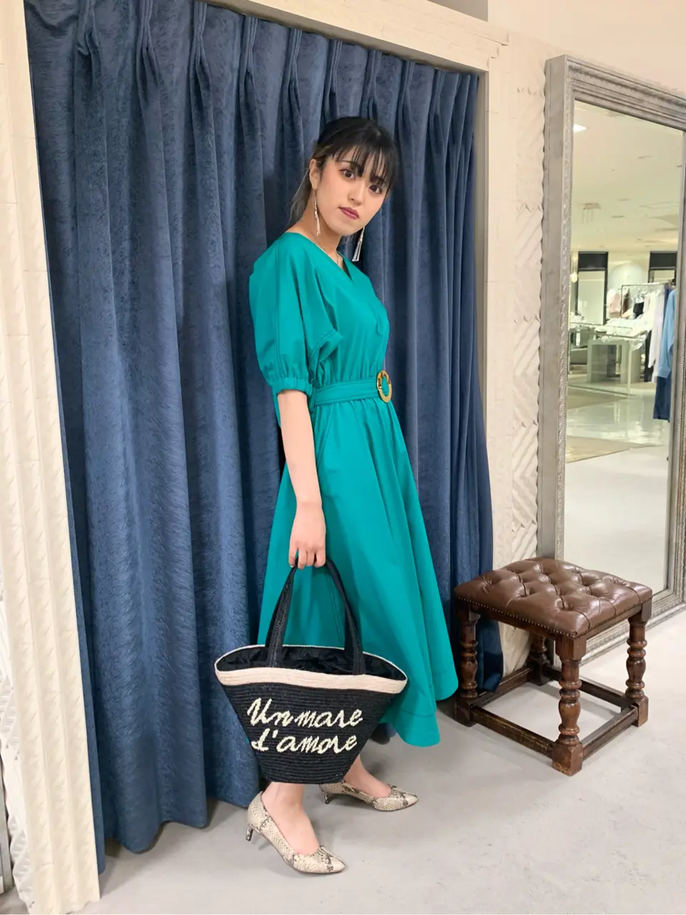 GRACE CONTINENTAL yoshi コーディネート画像