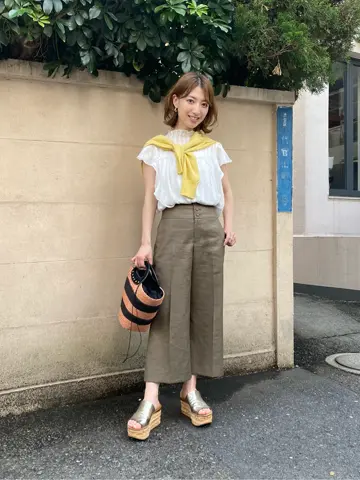 GRACE CONTINENTAL 青木育日 コーディネート画像