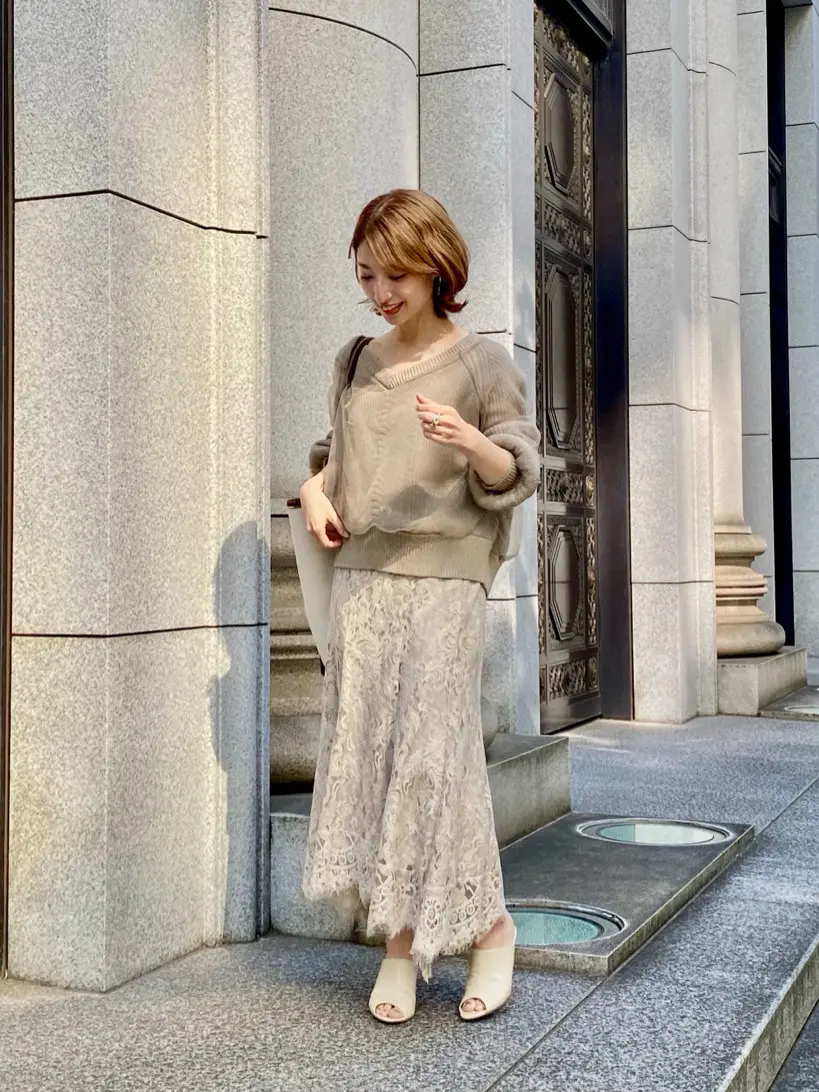 GRACE CONTINENTAL 青木育日 コーディネート画像