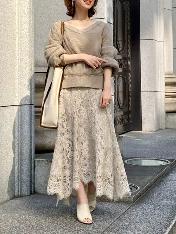 GRACE CONTINENTAL 青木育日 コーディネート画像