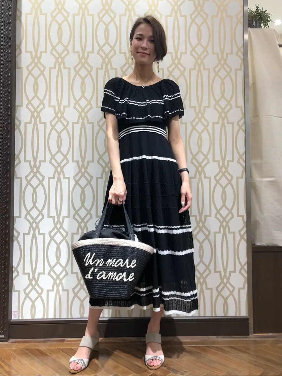 GRACE CONTINENTAL 亀田 未希 コーディネート画像