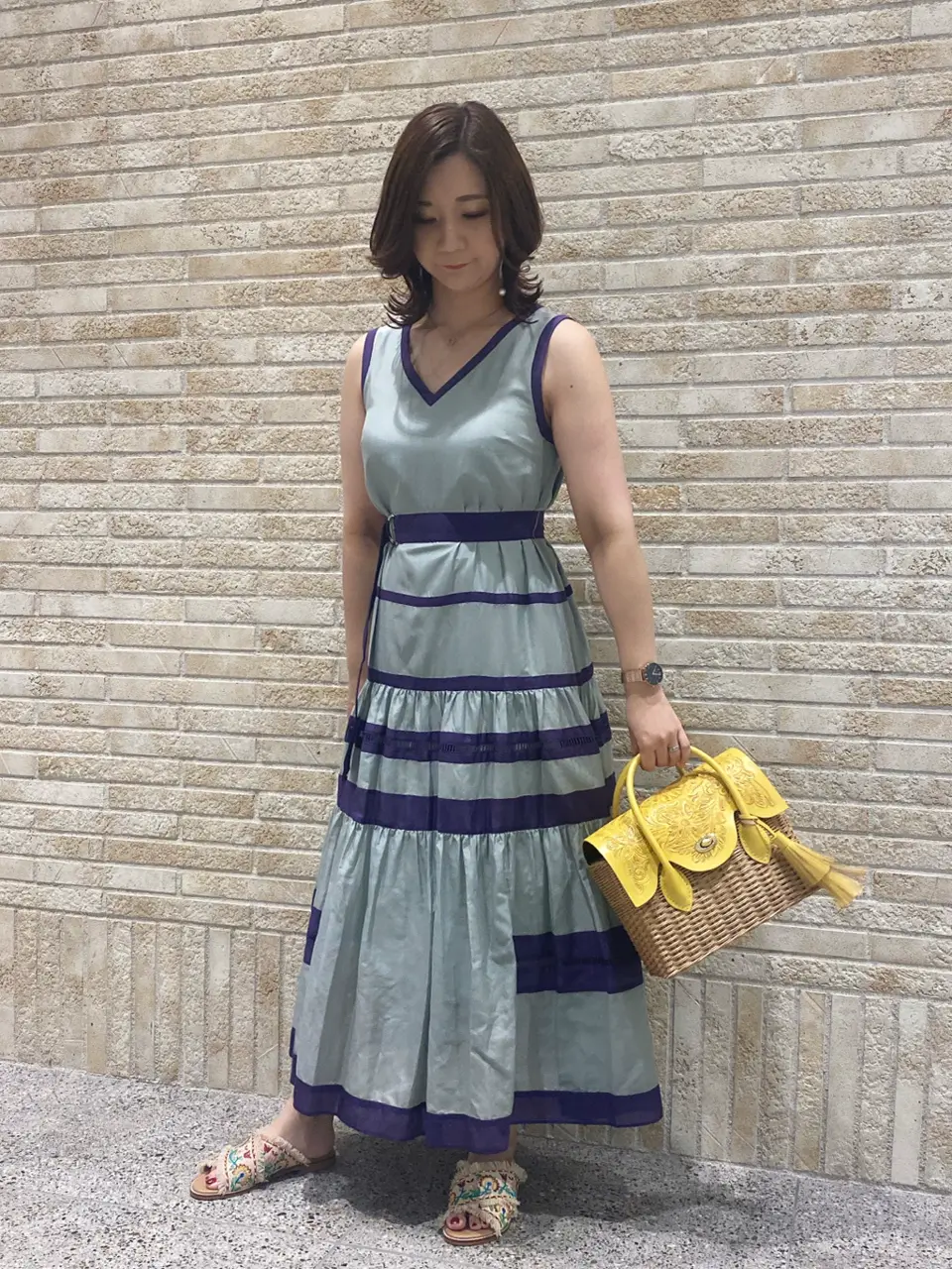 GRACE CONTINENTAL MOMOKO コーディネート画像