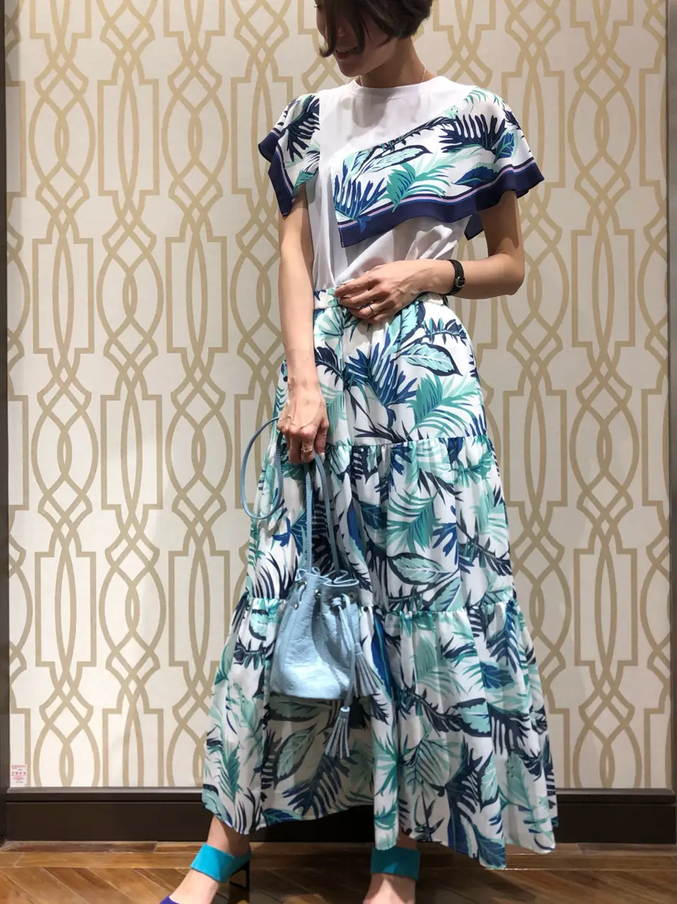 GRACE CONTINENTAL 亀田 未希 コーディネート画像