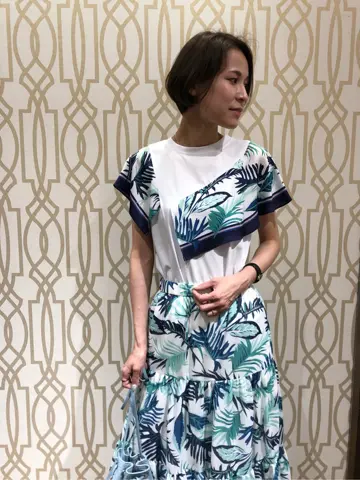 GRACE CONTINENTAL 亀田 未希 コーディネート画像