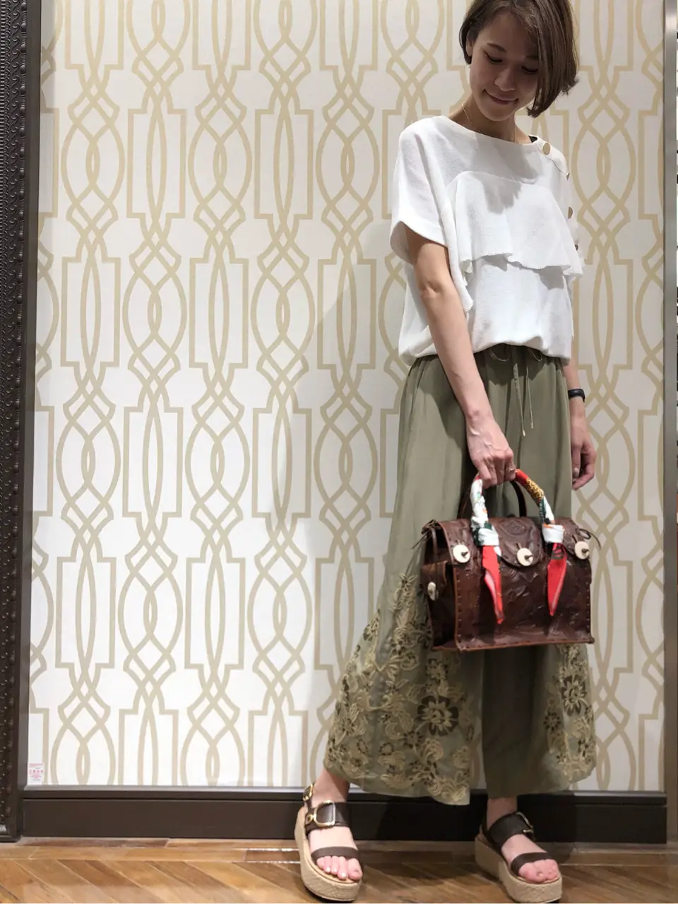 GRACE CONTINENTAL 亀田 未希 コーディネート画像