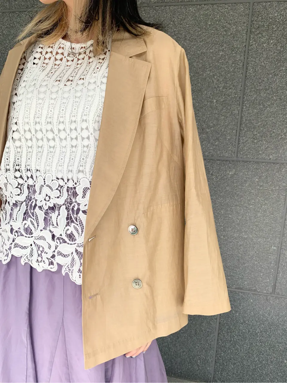 GRACE CONTINENTAL yoshi コーディネート画像