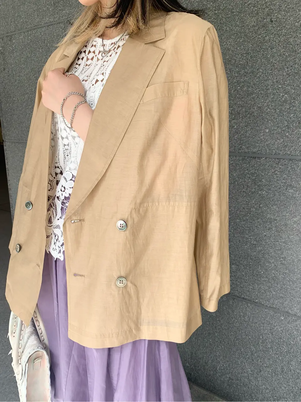 GRACE CONTINENTAL yoshi コーディネート画像