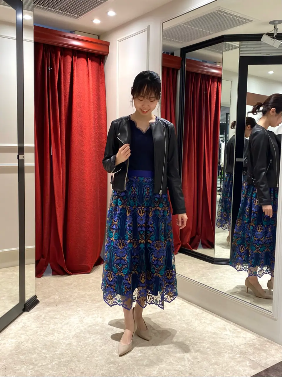 GRACE CONTINENTAL Abe コーディネート画像