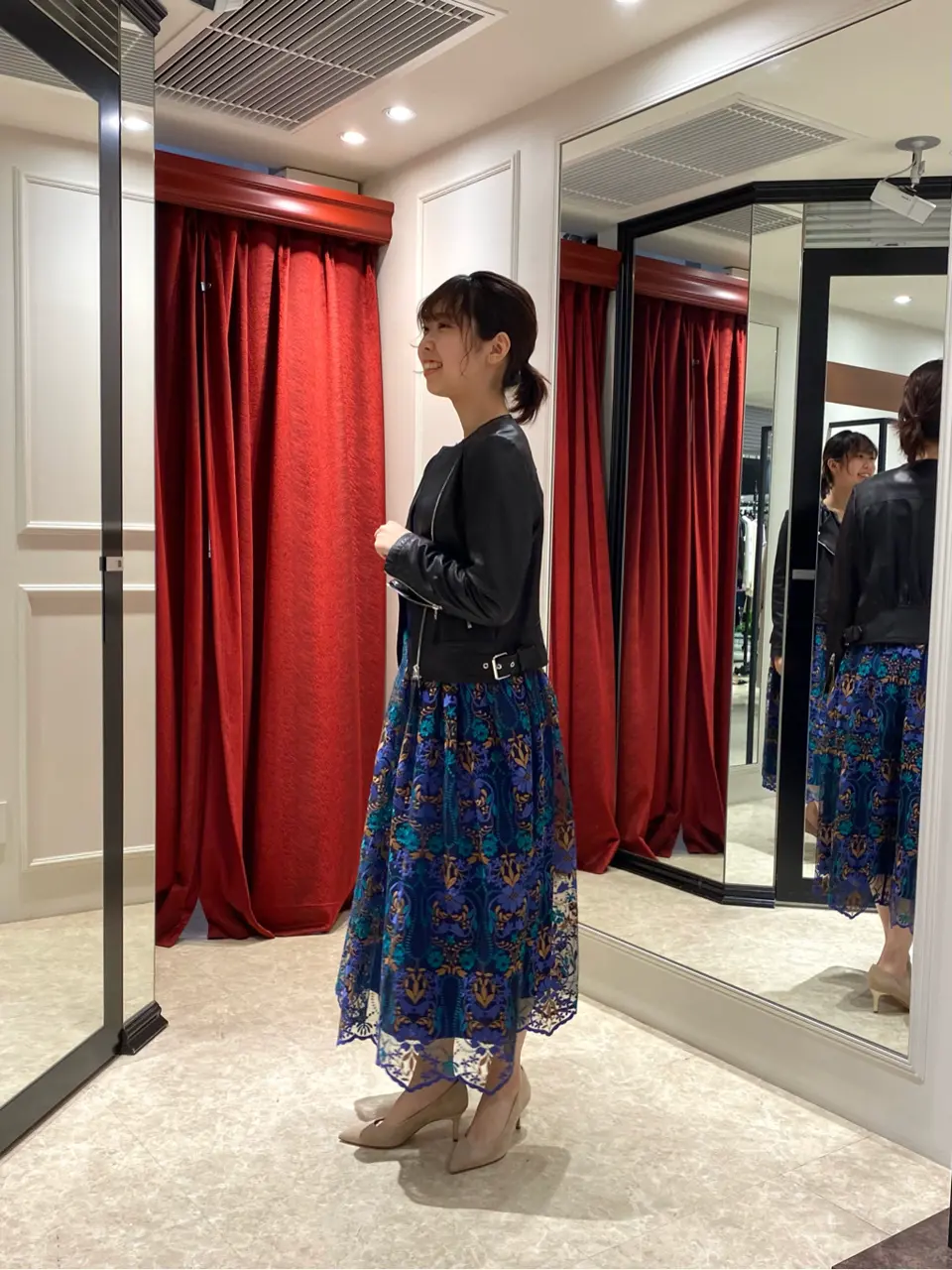 GRACE CONTINENTAL Abe コーディネート画像