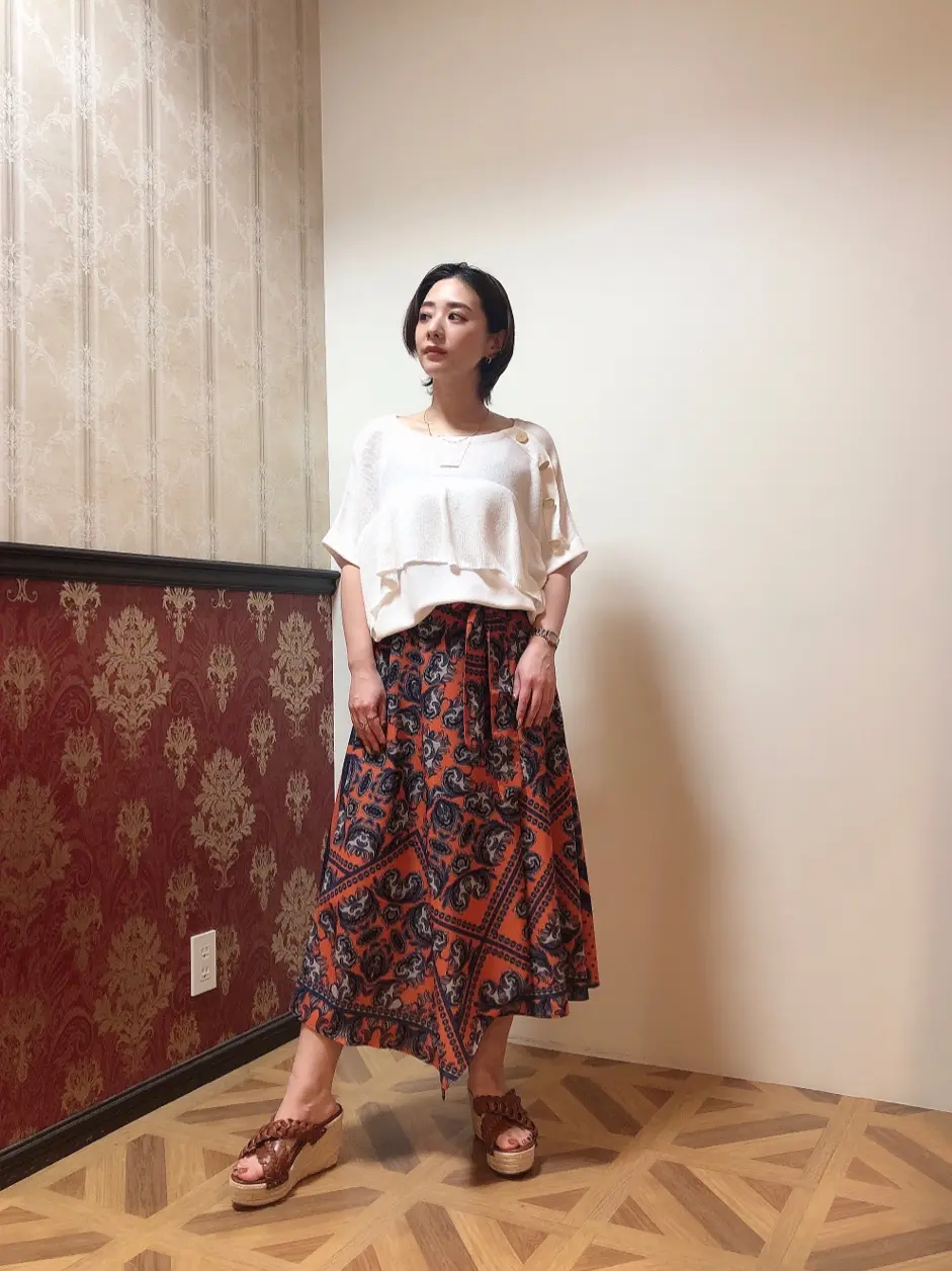  西村　友花 コーディネート画像