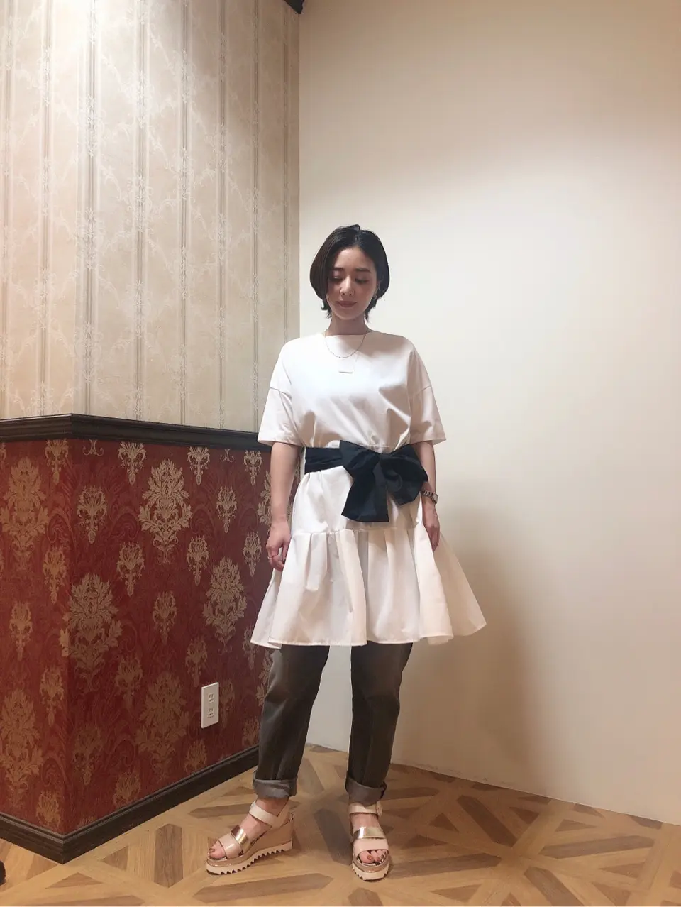  西村　友花 コーディネート画像