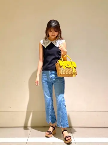 GRACE CONTINENTAL MORITA AI コーディネート画像