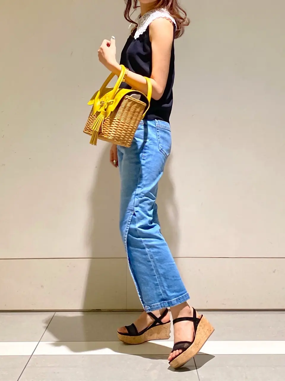 GRACE CONTINENTAL MORITA AI コーディネート画像