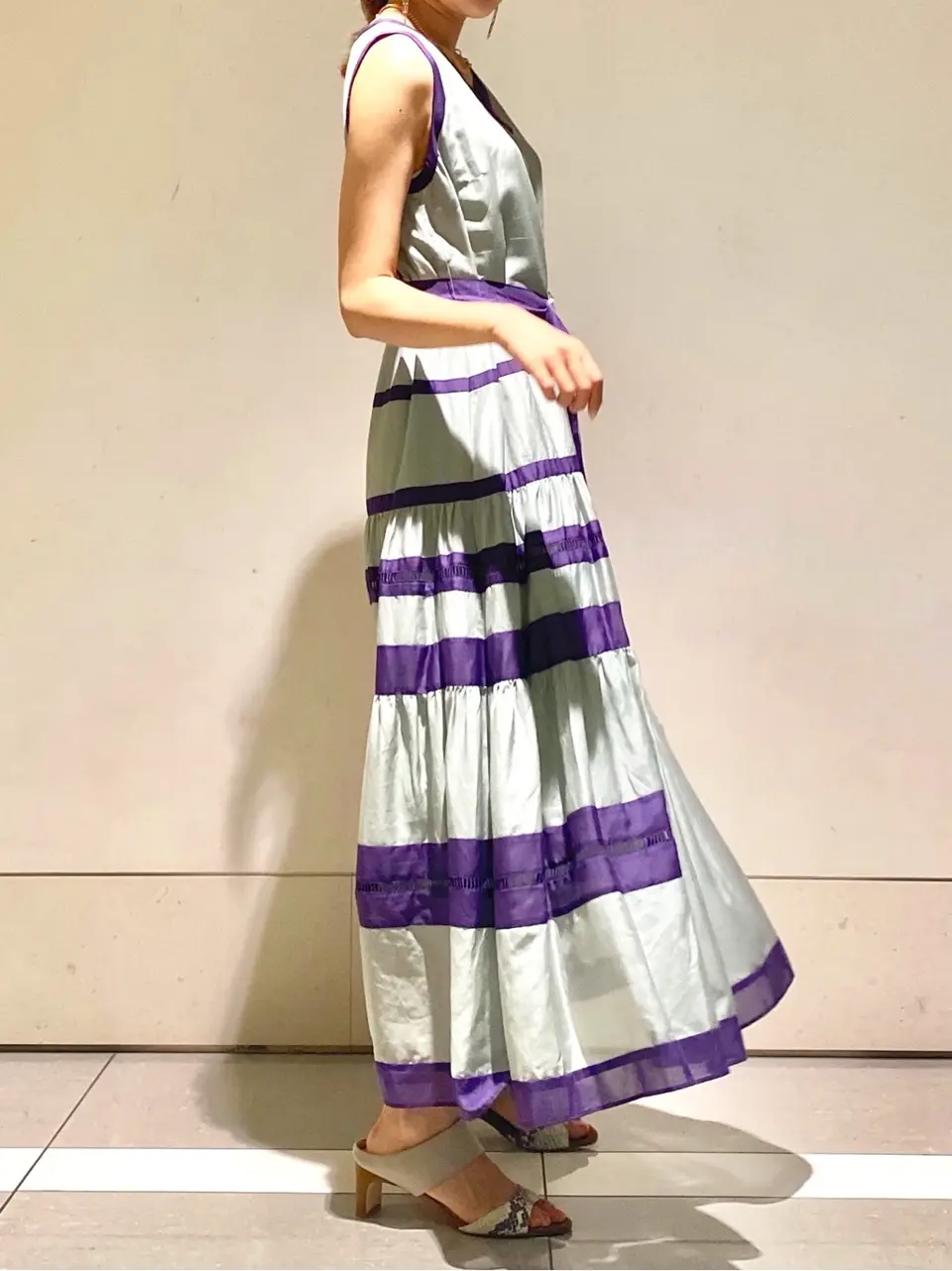 GRACE CONTINENTAL MORITA AI コーディネート画像