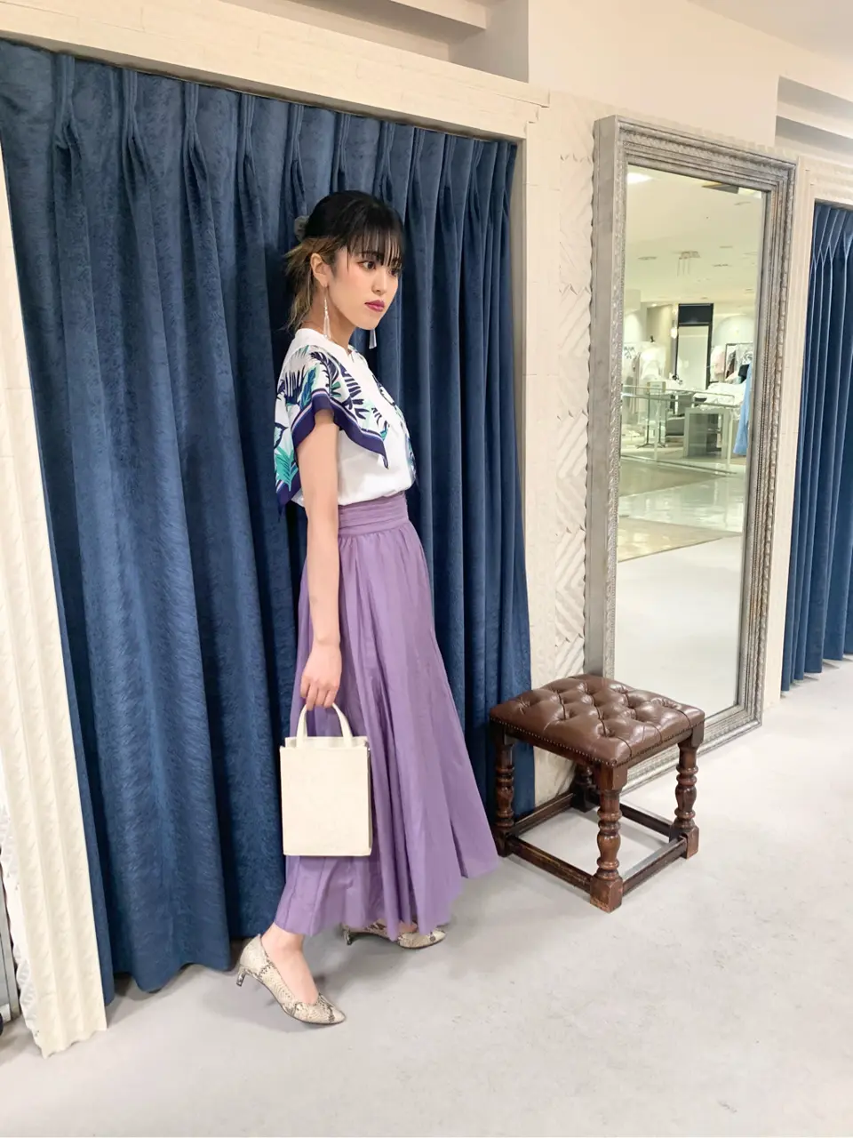 GRACE CONTINENTAL yoshi コーディネート画像